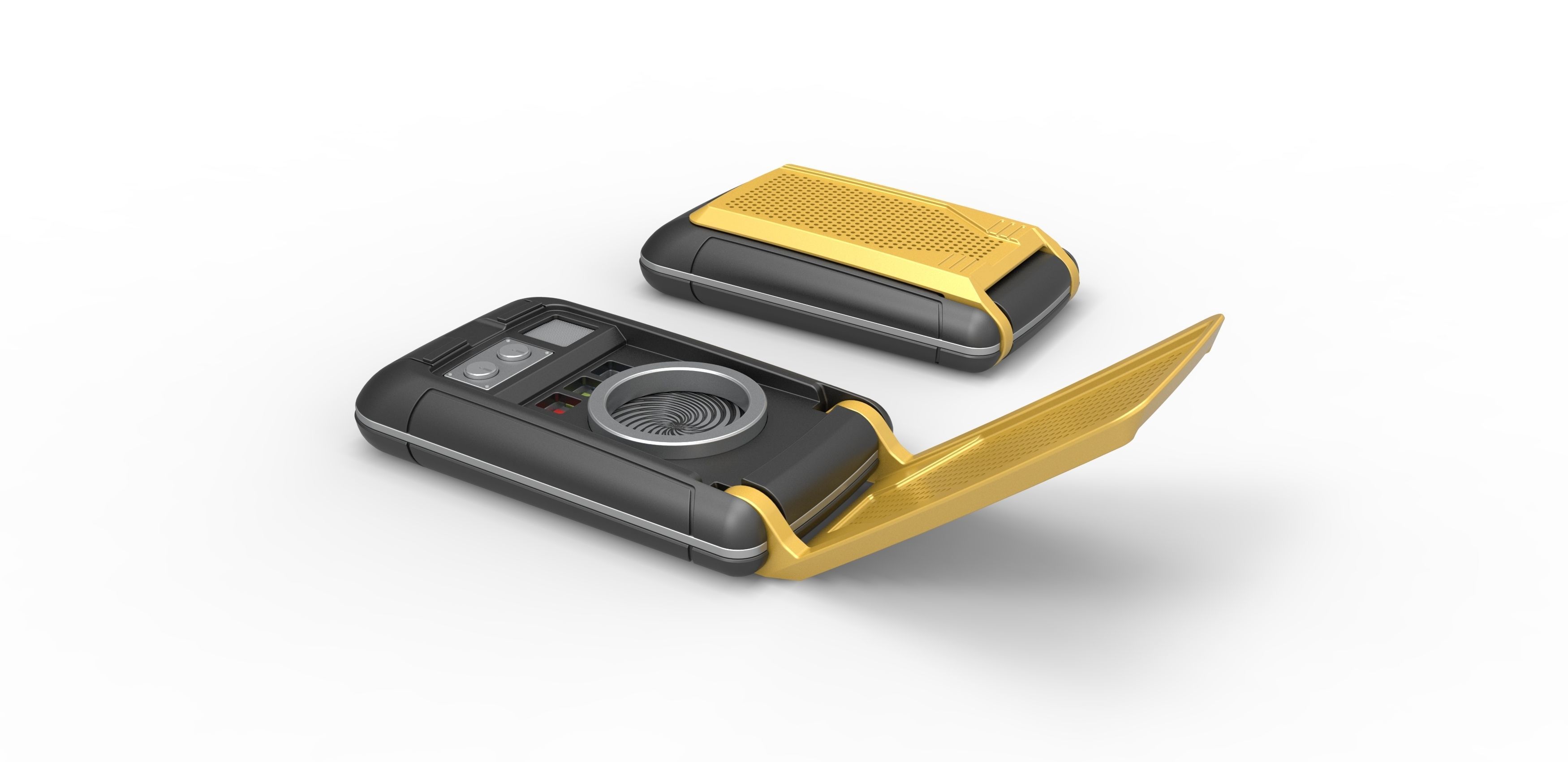 Communicator from Star Trek Strange New Worlds TV series 3D print model_6