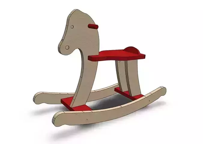 Kids rocking horse
