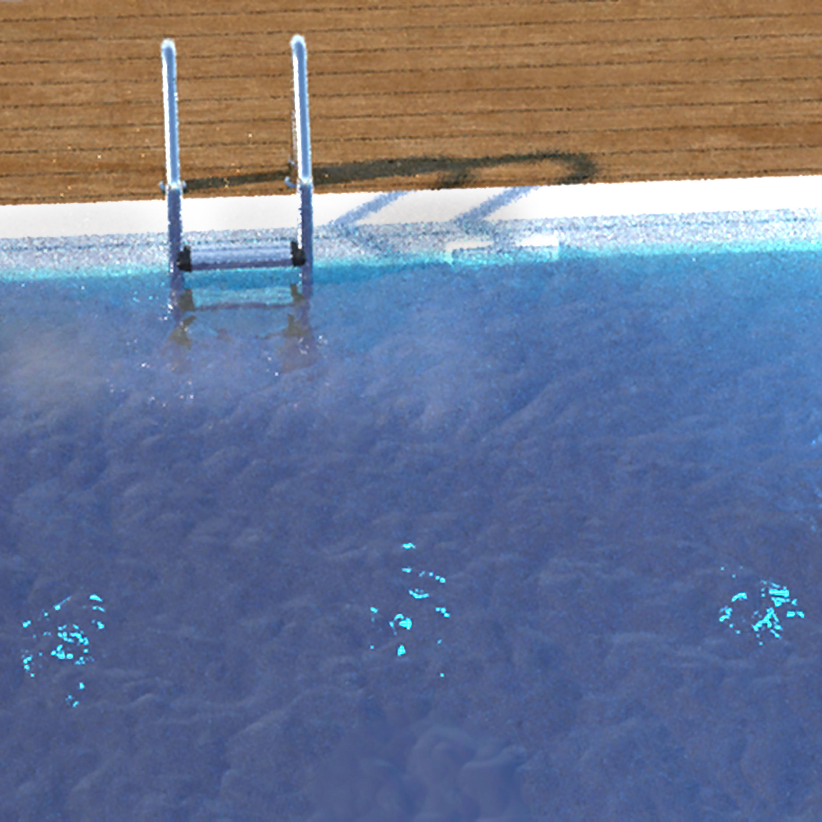 Swimming pool ladder 3D model_8