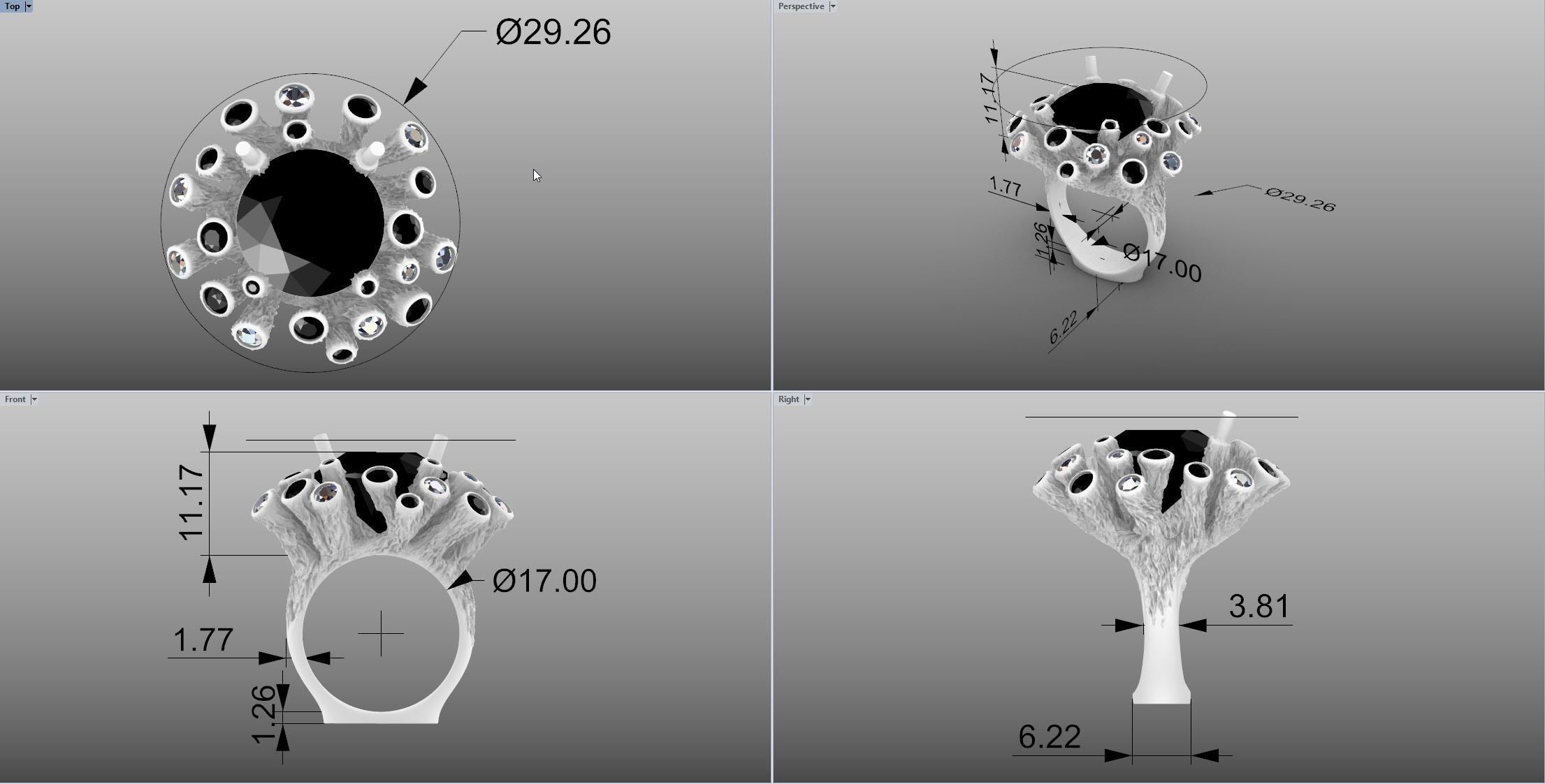 The Ring Coral 3D print model_6