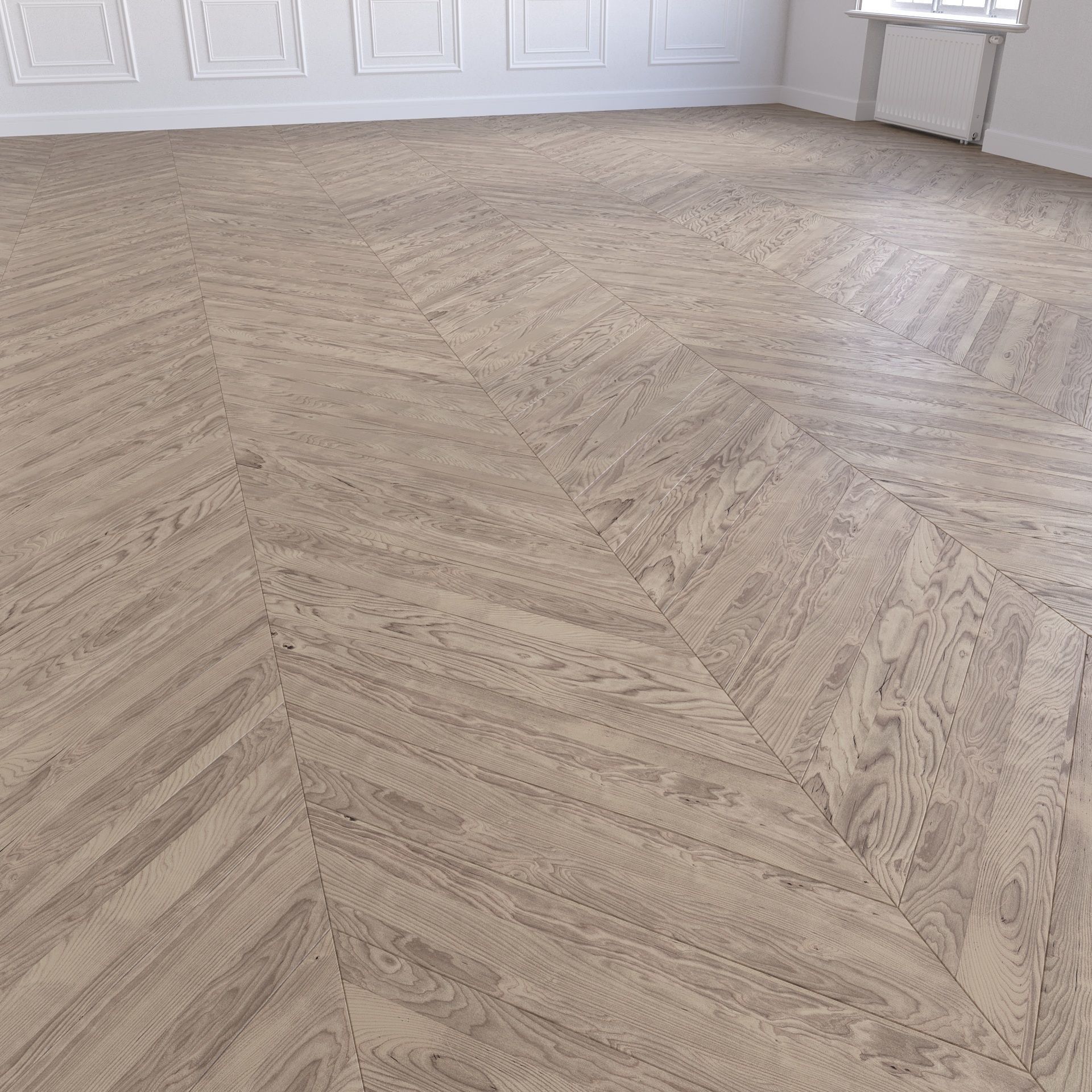 Parquet - Laminate - Wooden floor 4 in 1 3D model_17