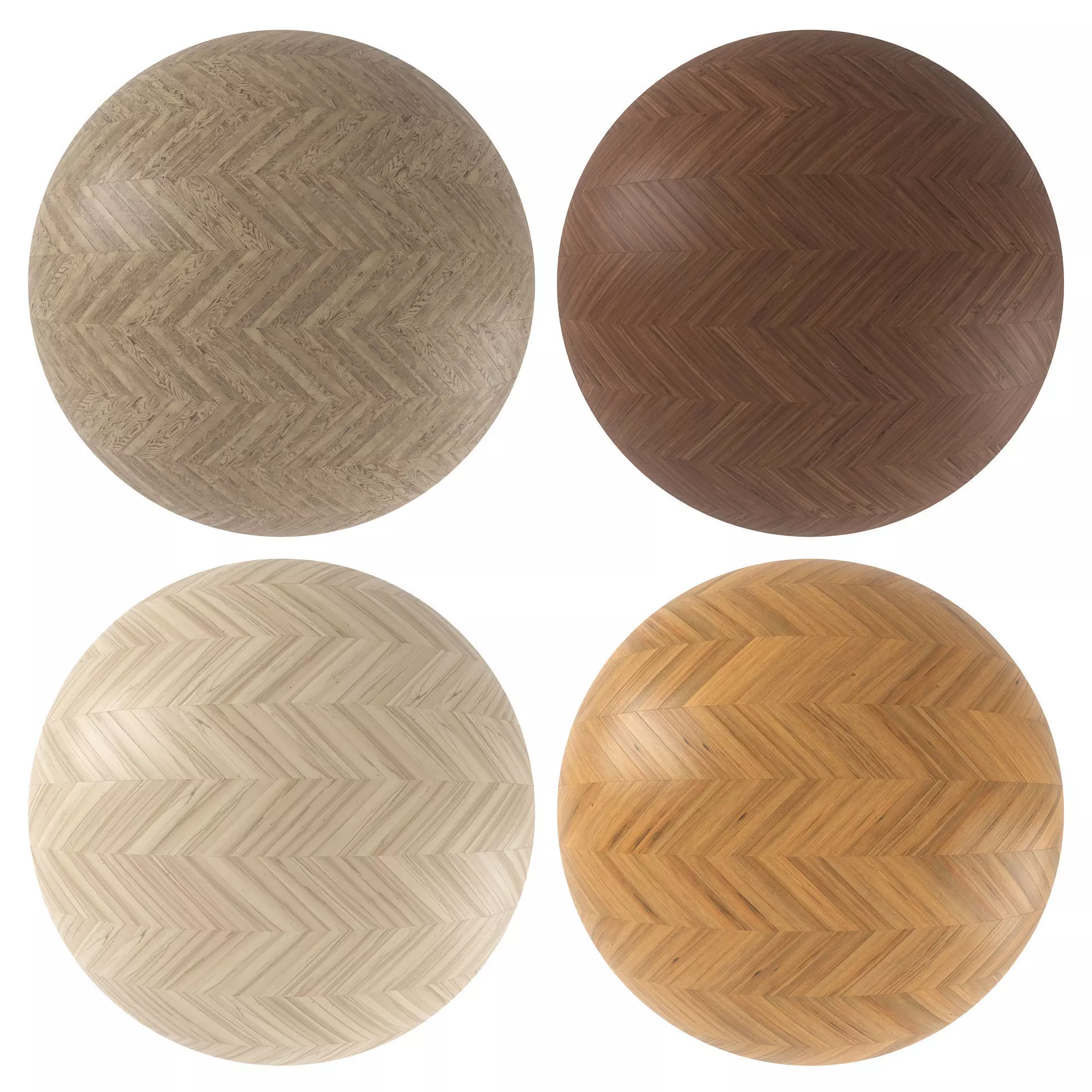 Parquet - Laminate - Wooden floor 4 in 1 3D model_0