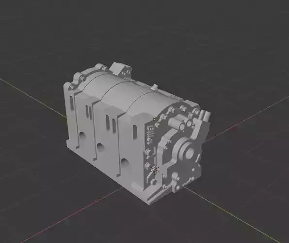 Billet style 20b engine block