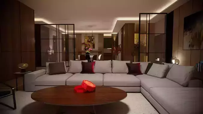 Living room interior