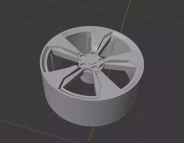 FPV 40th anniversary style rims  3D print model