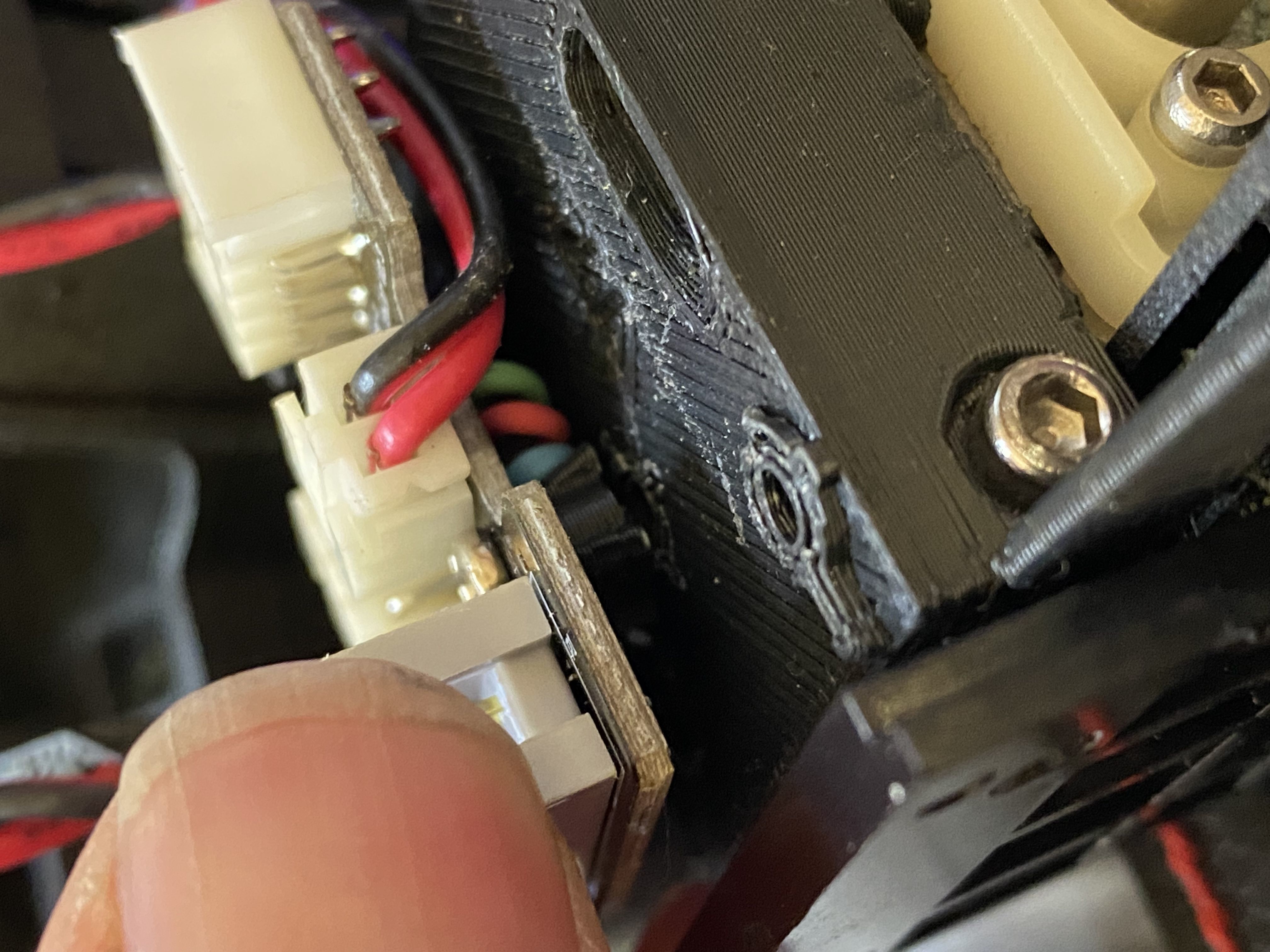 Tiertime UP Mini 2 Toolhead PCB and Cover Mount 3D print model_3