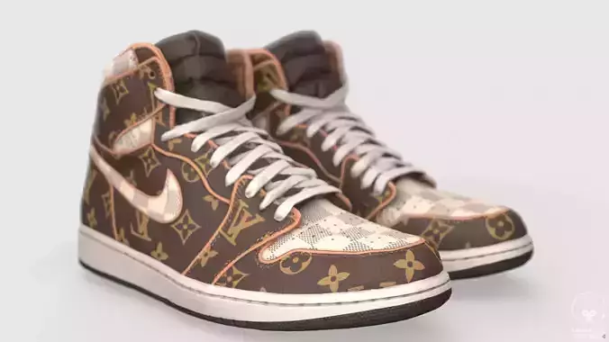 Louis Vuitton x Nike Air Jordan 1 Retro High