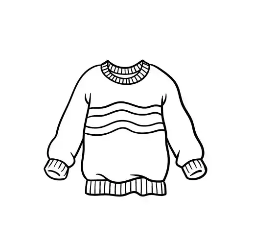 trusty sweater icon design Free 3D model