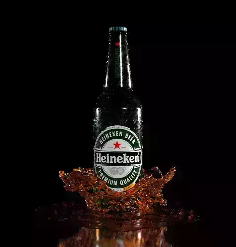 Heineken Beer 3D model