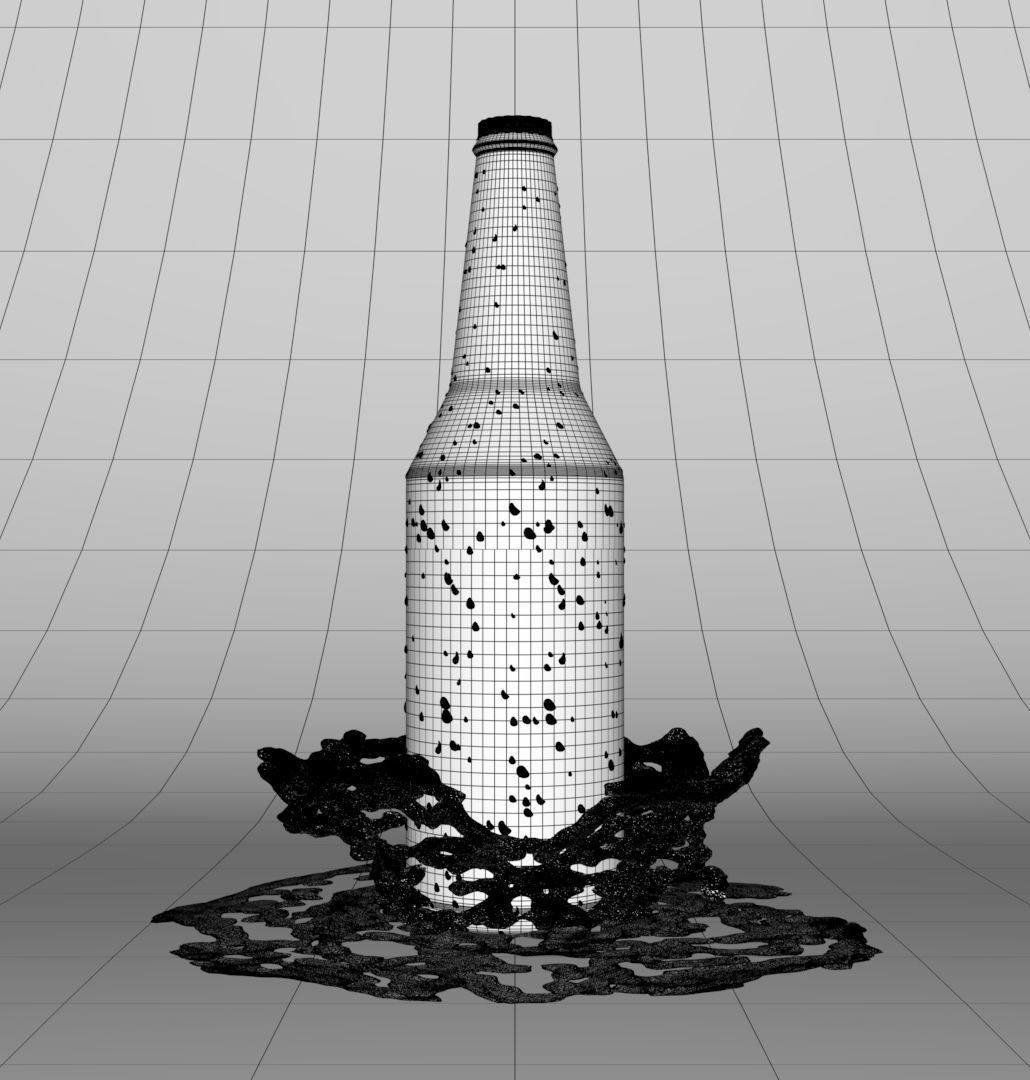Heineken Beer 3D model_2