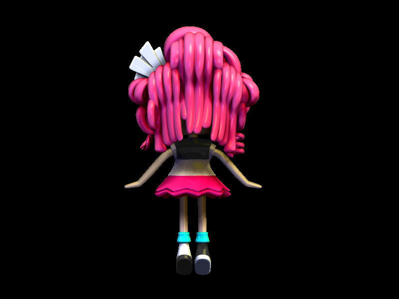 Lalaloopsy Piano Toy 3D print model_4