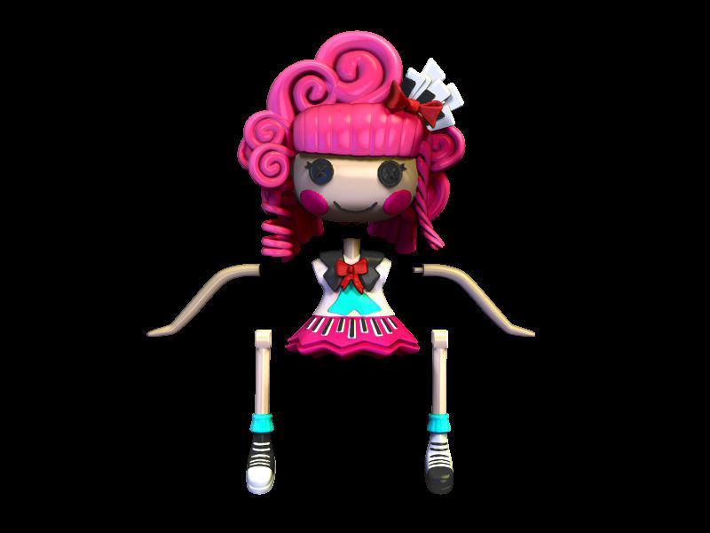 Lalaloopsy Piano Toy 3D print model_5