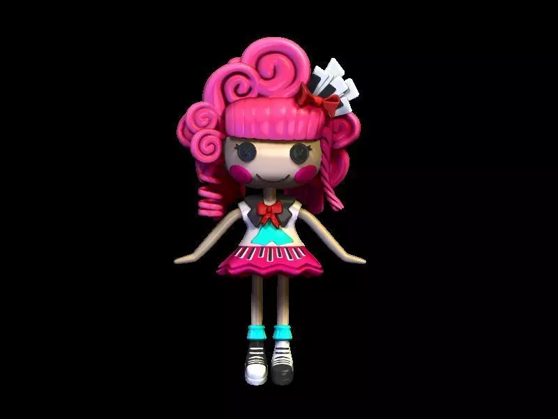 Lalaloopsy Piano Toy 3D print model_0