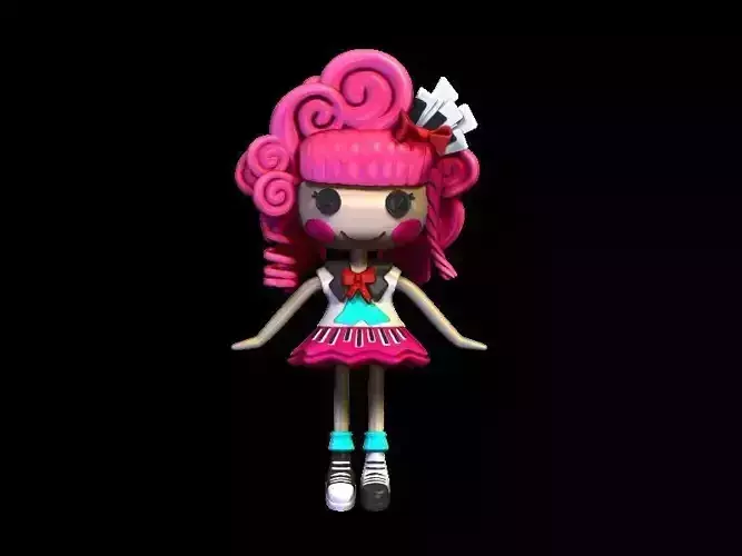 Lalaloopsy Piano Toy 3D print model