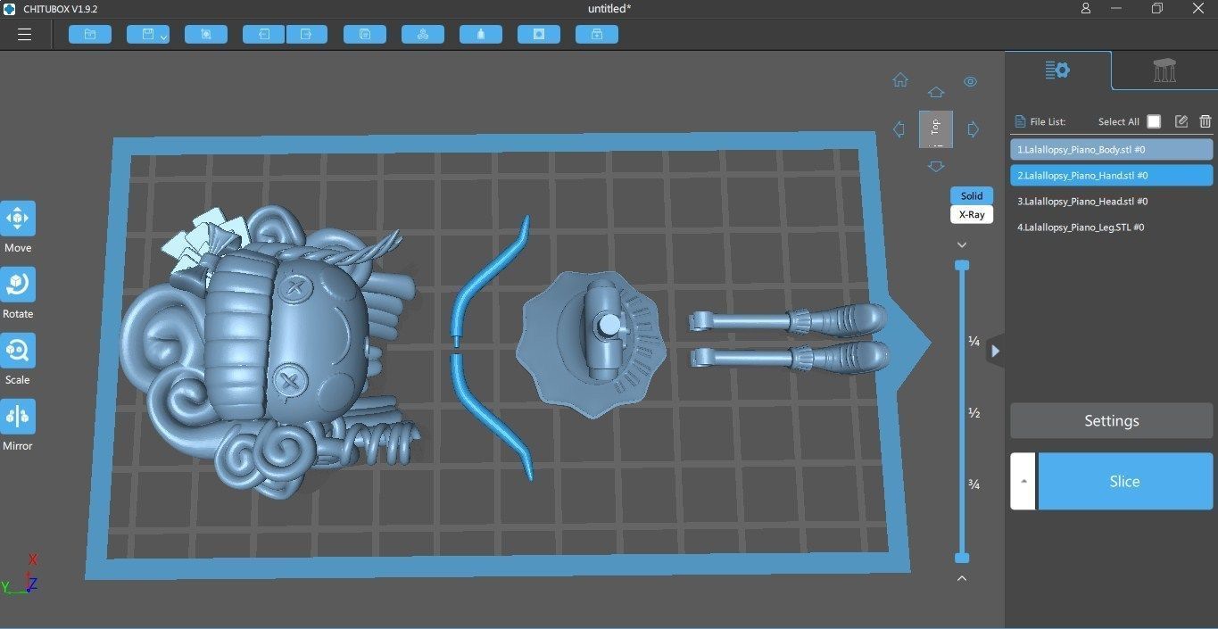 Lalaloopsy Piano Toy 3D print model_8