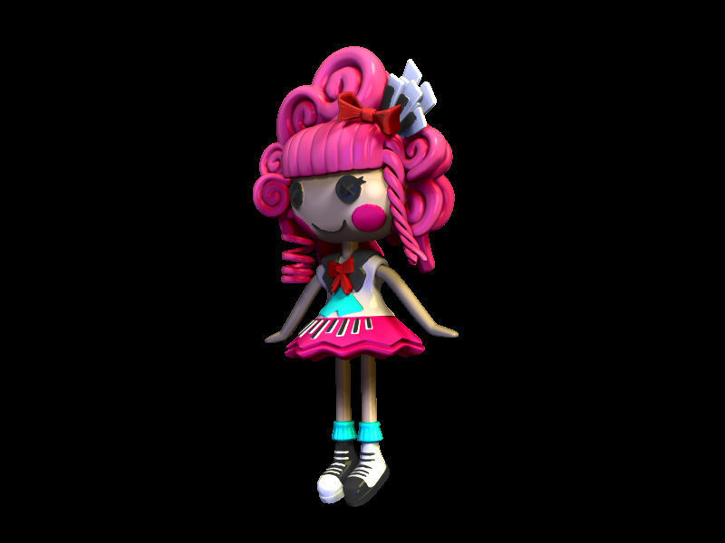 Lalaloopsy Piano Toy 3D print model_1