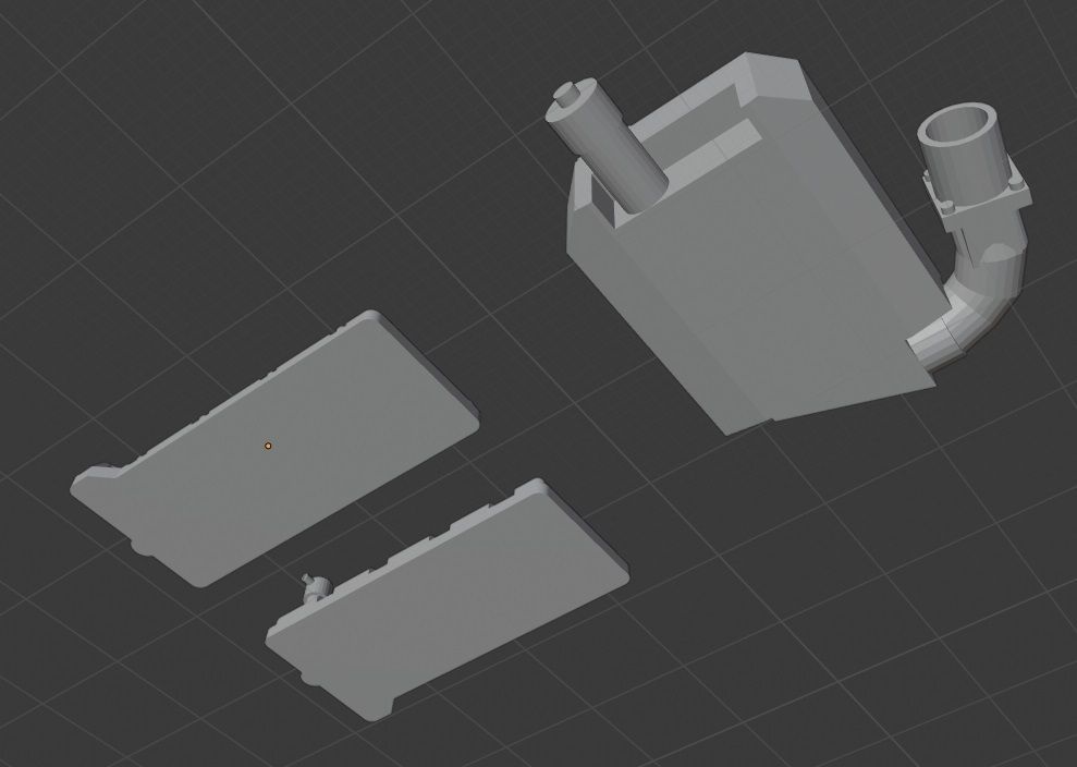 FG Supercharged Coyote top end conversion 3D print model_3