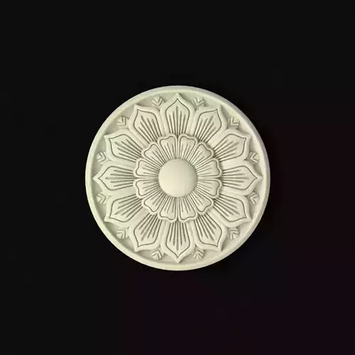 rosette decorative medallion