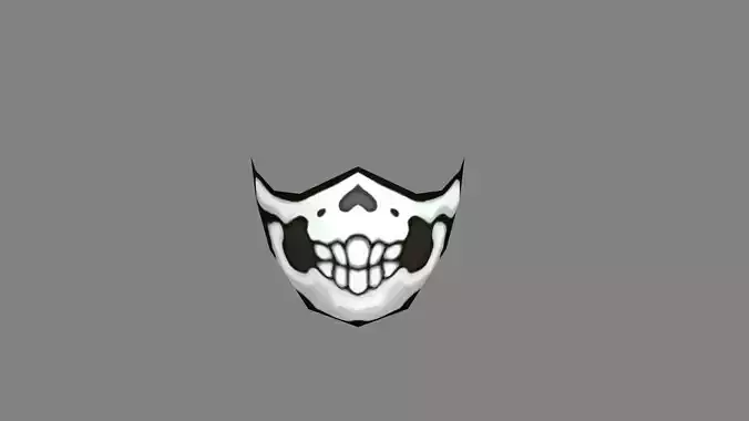 Skeleton mask - halloween