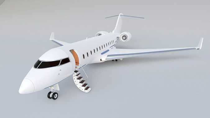 private jet 3D model