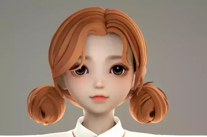 Chinese cartoon girl