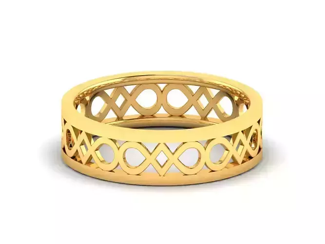 Solitaire Wedding Engagement Band Ring