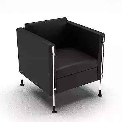Modern Black Chair 38066