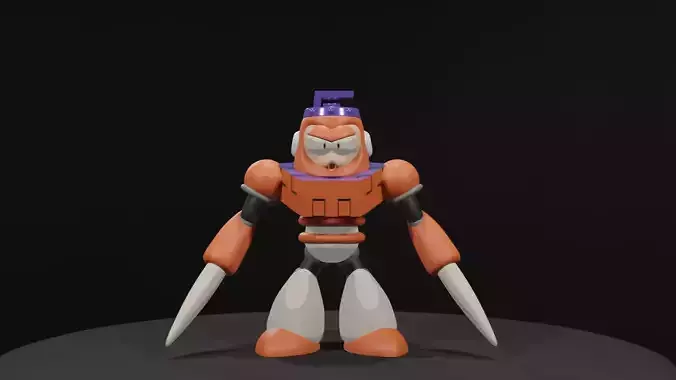 Sparkman orange robot
