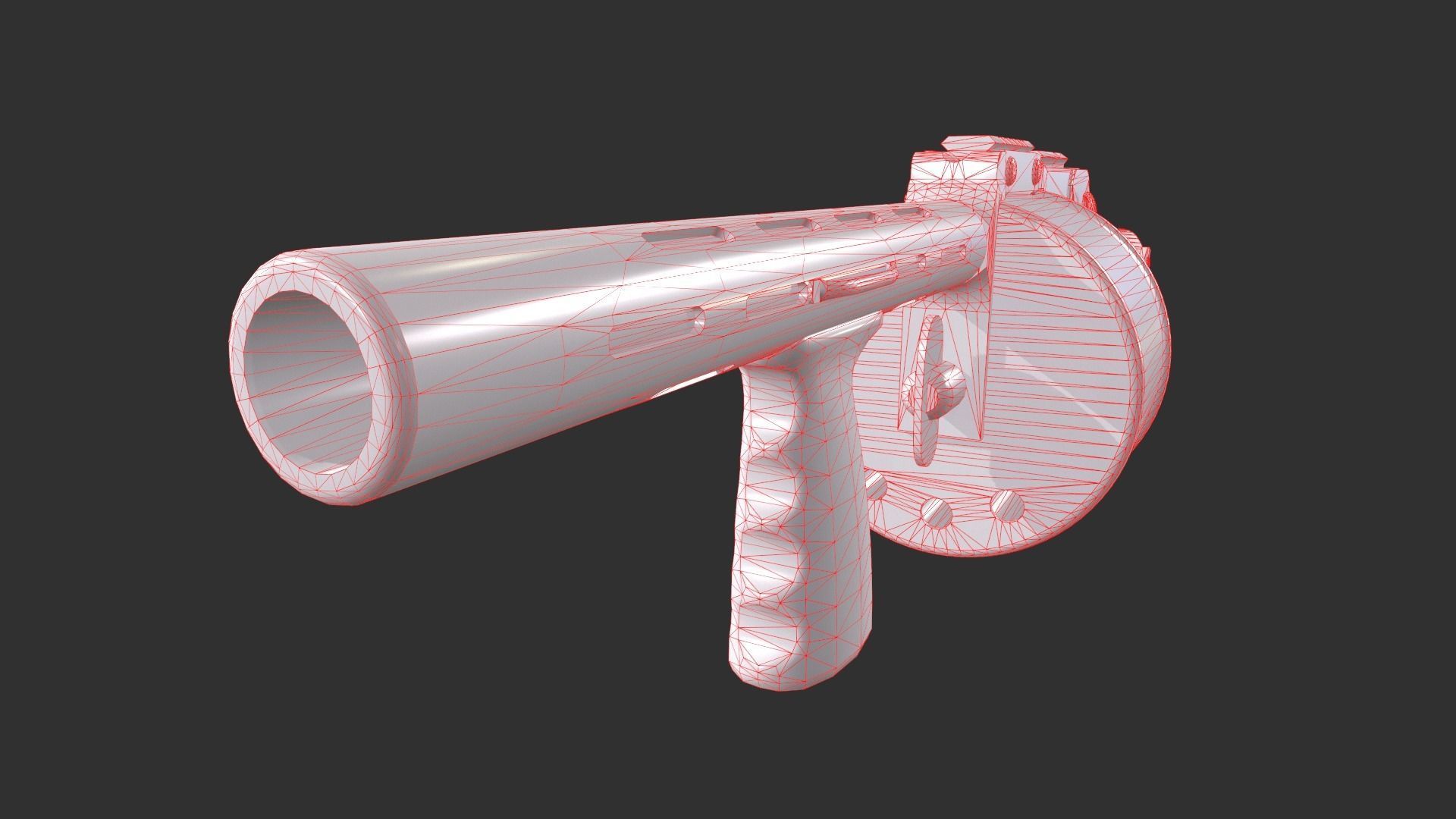 Armsel Striker Low-poly 3D model_8