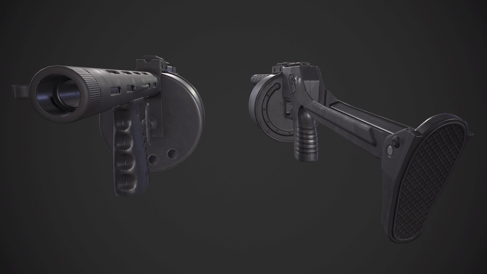 Armsel Striker Low-poly 3D model_13