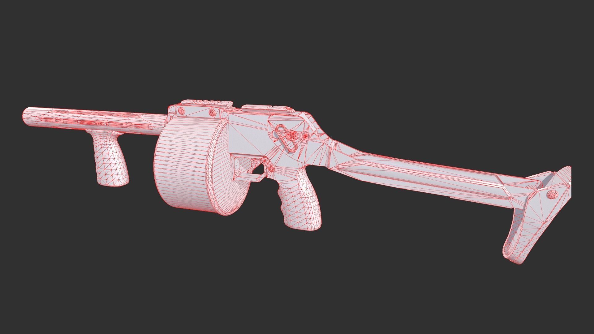 Armsel Striker Low-poly 3D model_2