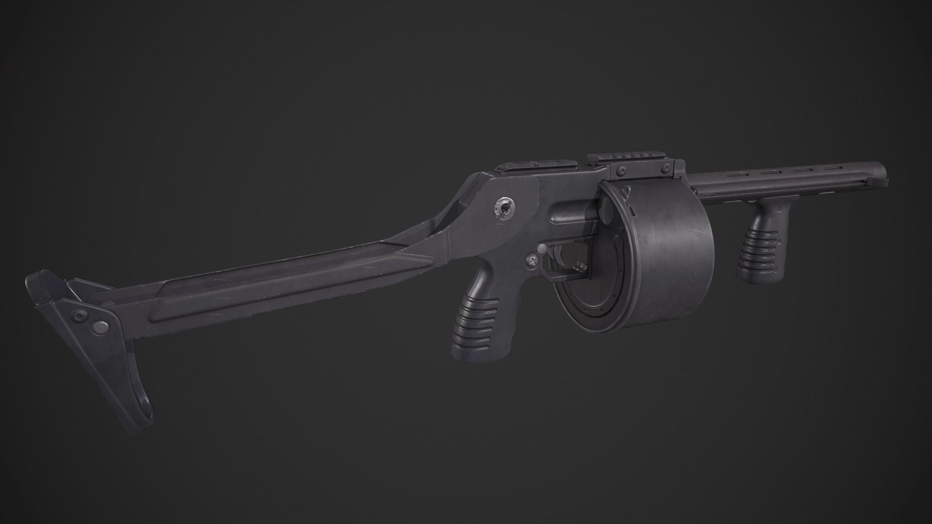 Armsel Striker Low-poly 3D model_3