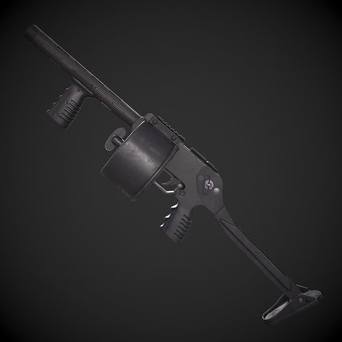 Armsel Striker Low-poly 3D model