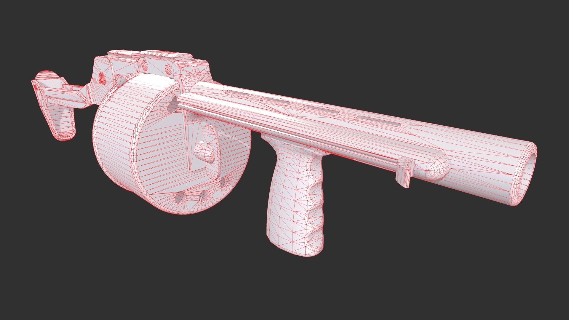 Armsel Striker Low-poly 3D model_6