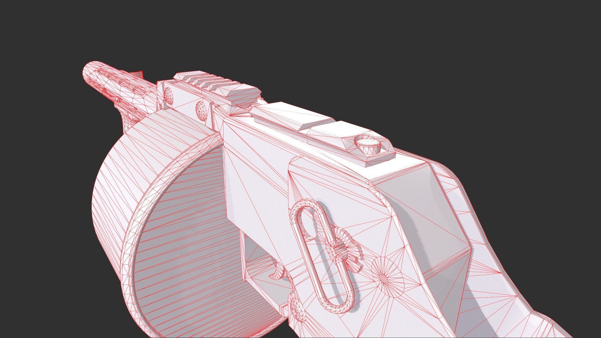 Armsel Striker Low-poly 3D model_12