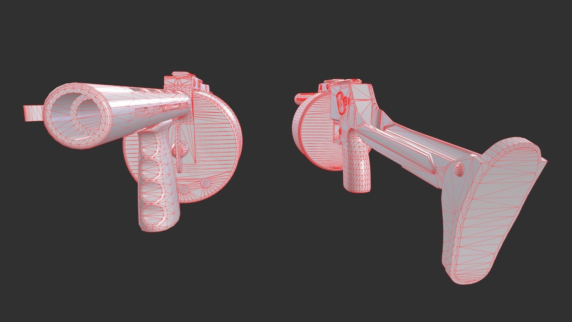 Armsel Striker Low-poly 3D model_14