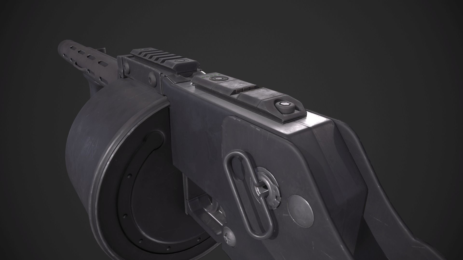 Armsel Striker Low-poly 3D model_11