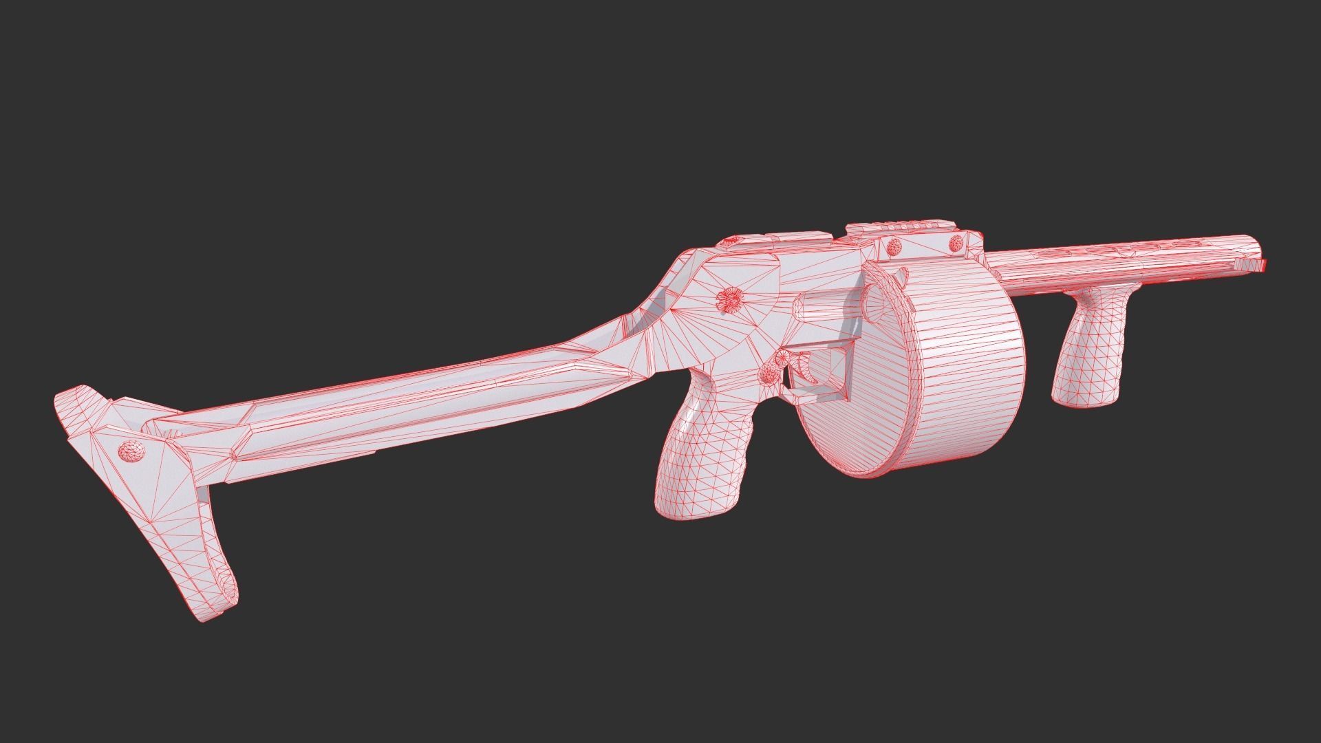 Armsel Striker Low-poly 3D model_4