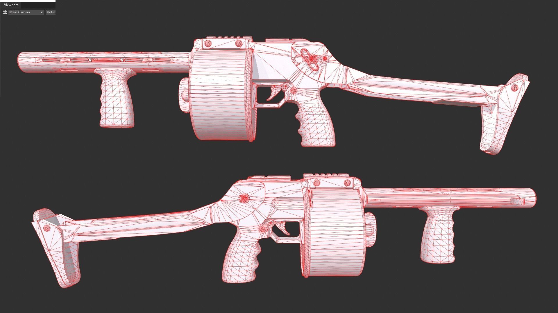 Armsel Striker Low-poly 3D model_10