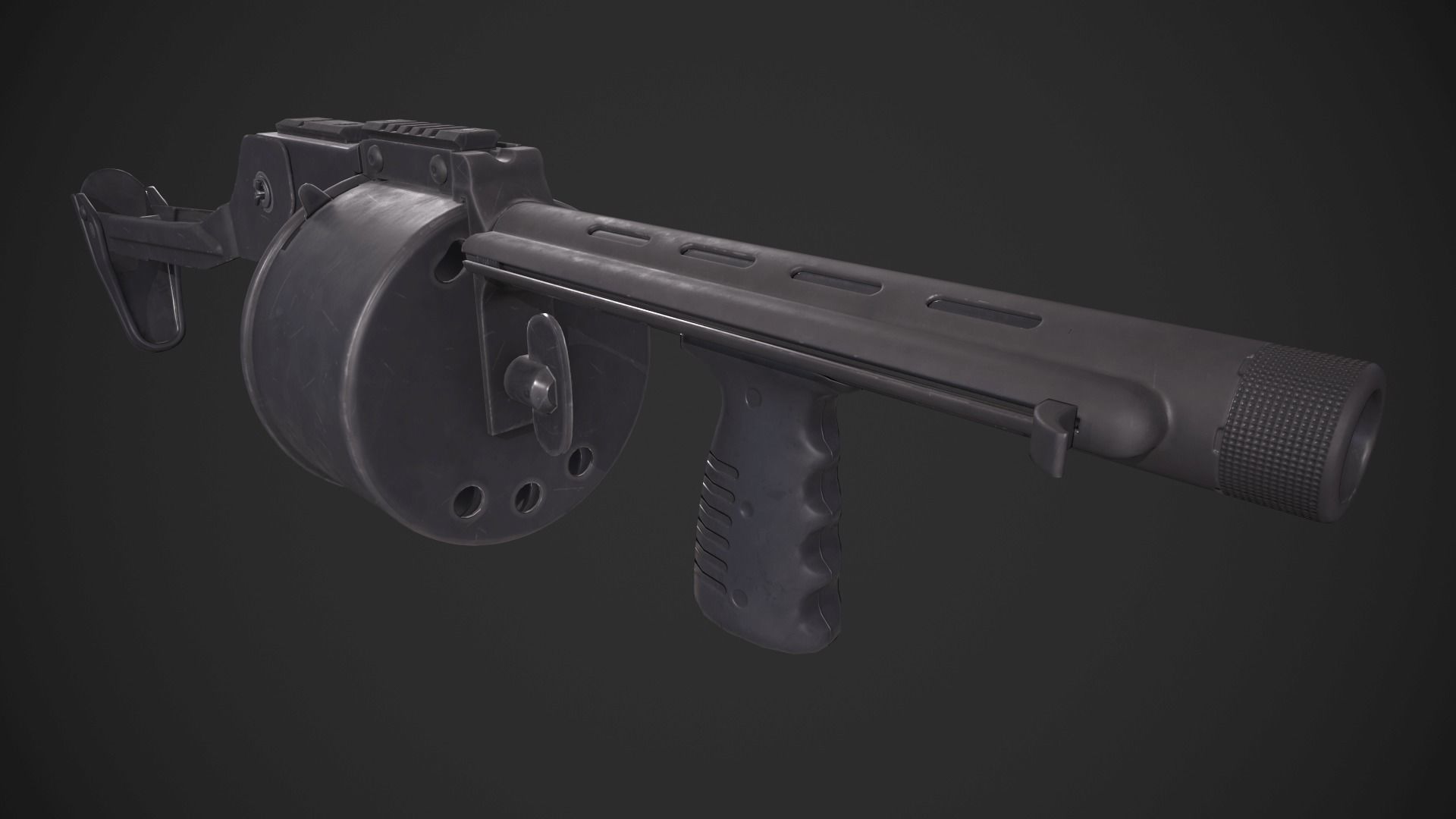 Armsel Striker Low-poly 3D model_5
