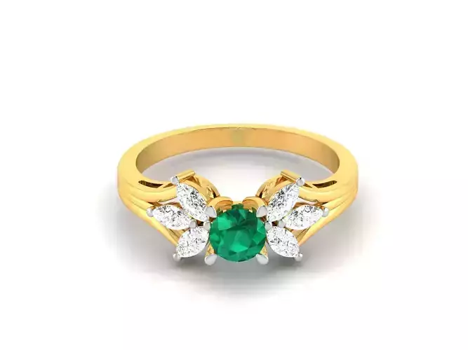 Solitaire Wedding Engagement Women Band Ring