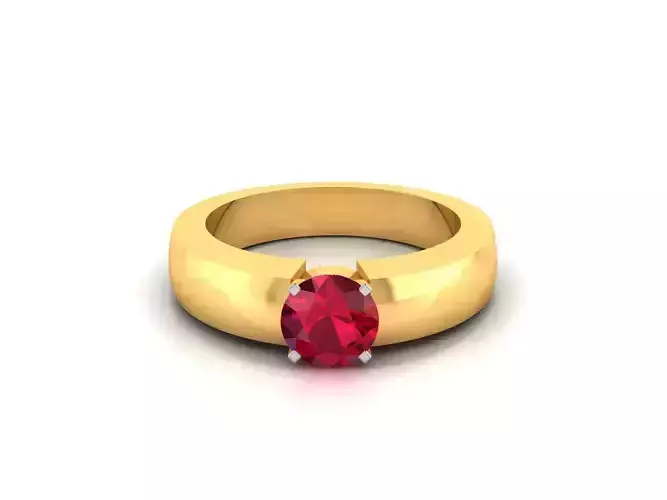 Solitaire Wedding Engagement Women Band Ring