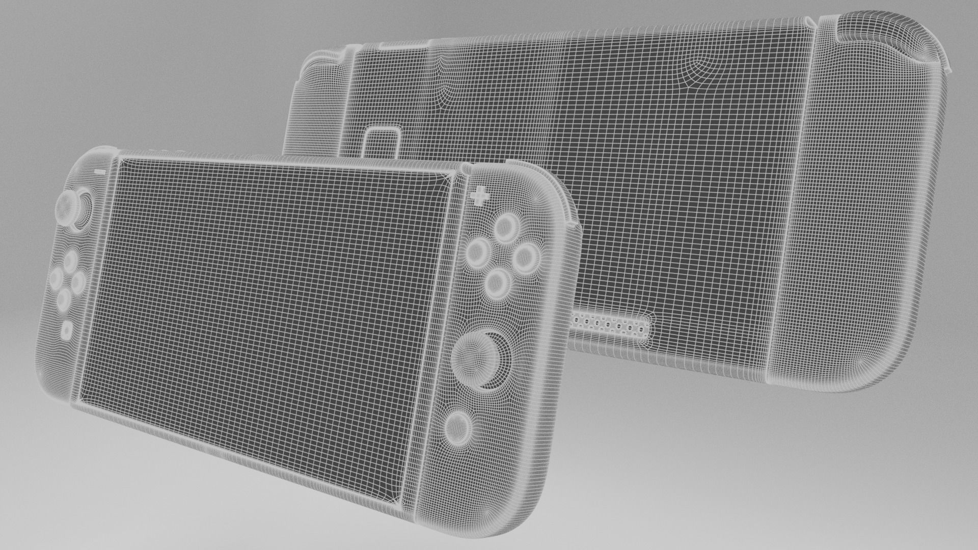 Nintendo Switch 3D model_7