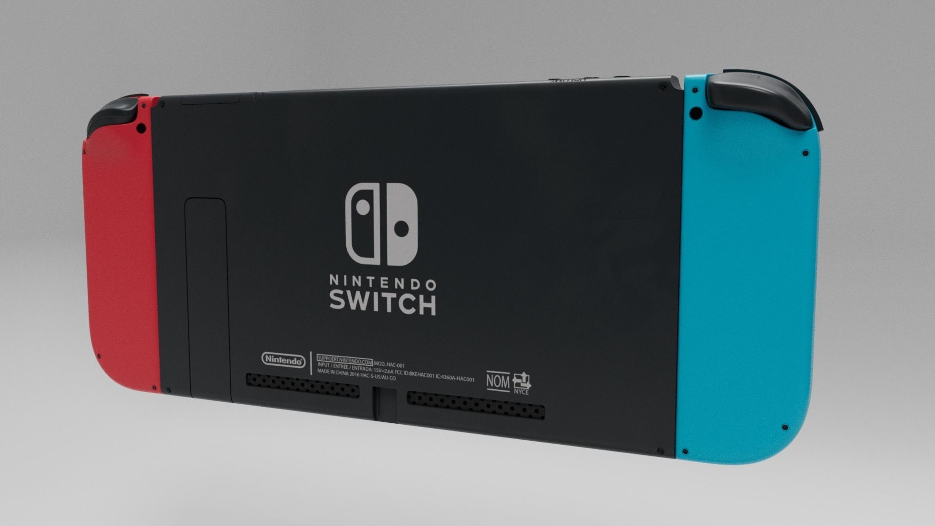 Nintendo Switch 3D model_4