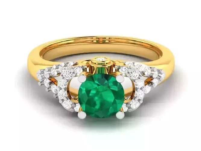 Solitaire Wedding Engagement Women Band Ring