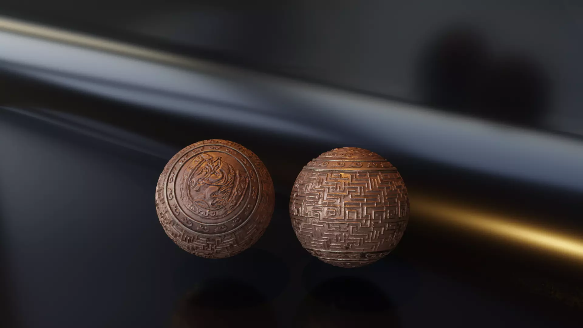 IRON HORSE BALL - Resident Evil Village  3D print model_0