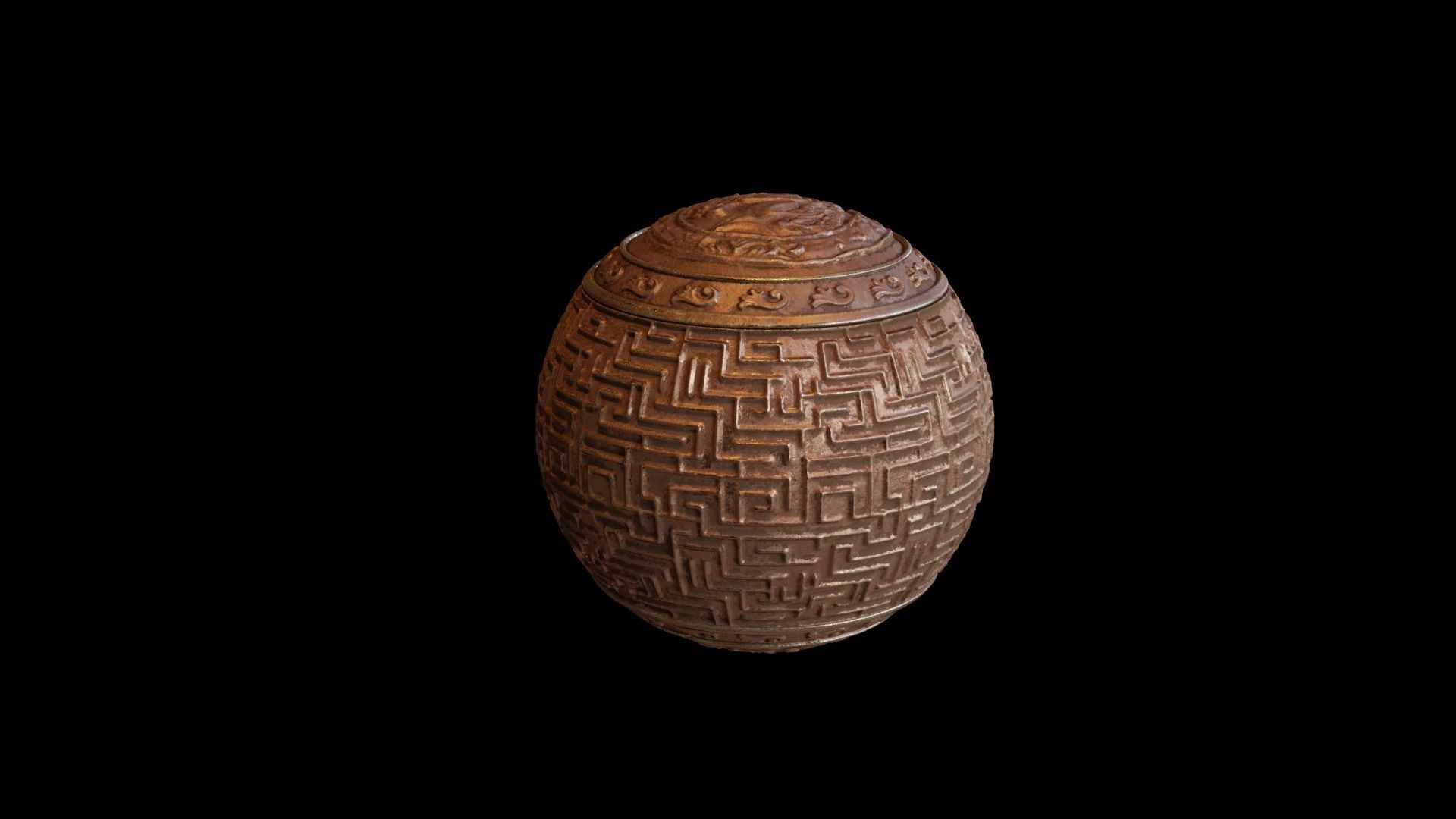 IRON HORSE BALL - Resident Evil Village  3D print model_2