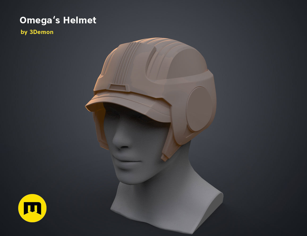 Omega Helmet - Bad Batch 3D print model_15