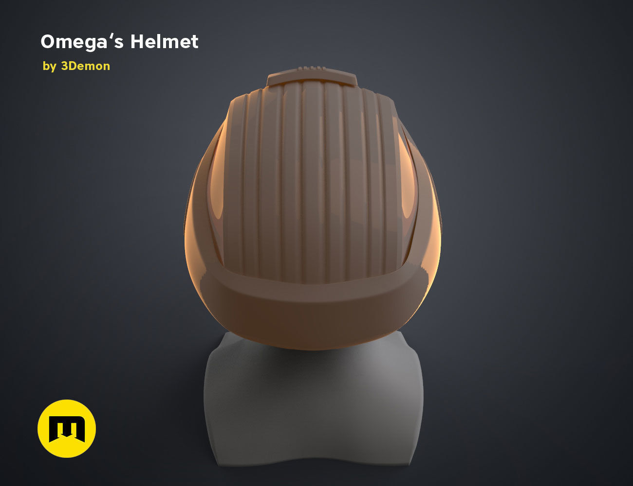 Omega Helmet - Bad Batch 3D print model_13