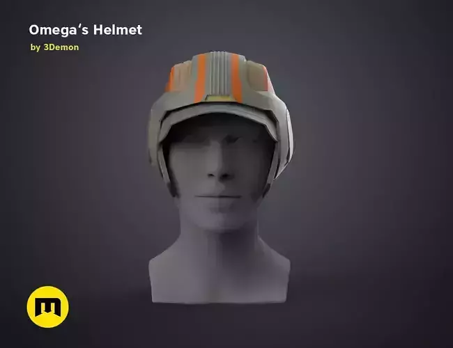 Omega Helmet - Bad Batch 3D print model